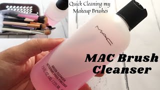 mac brush cleaner diy